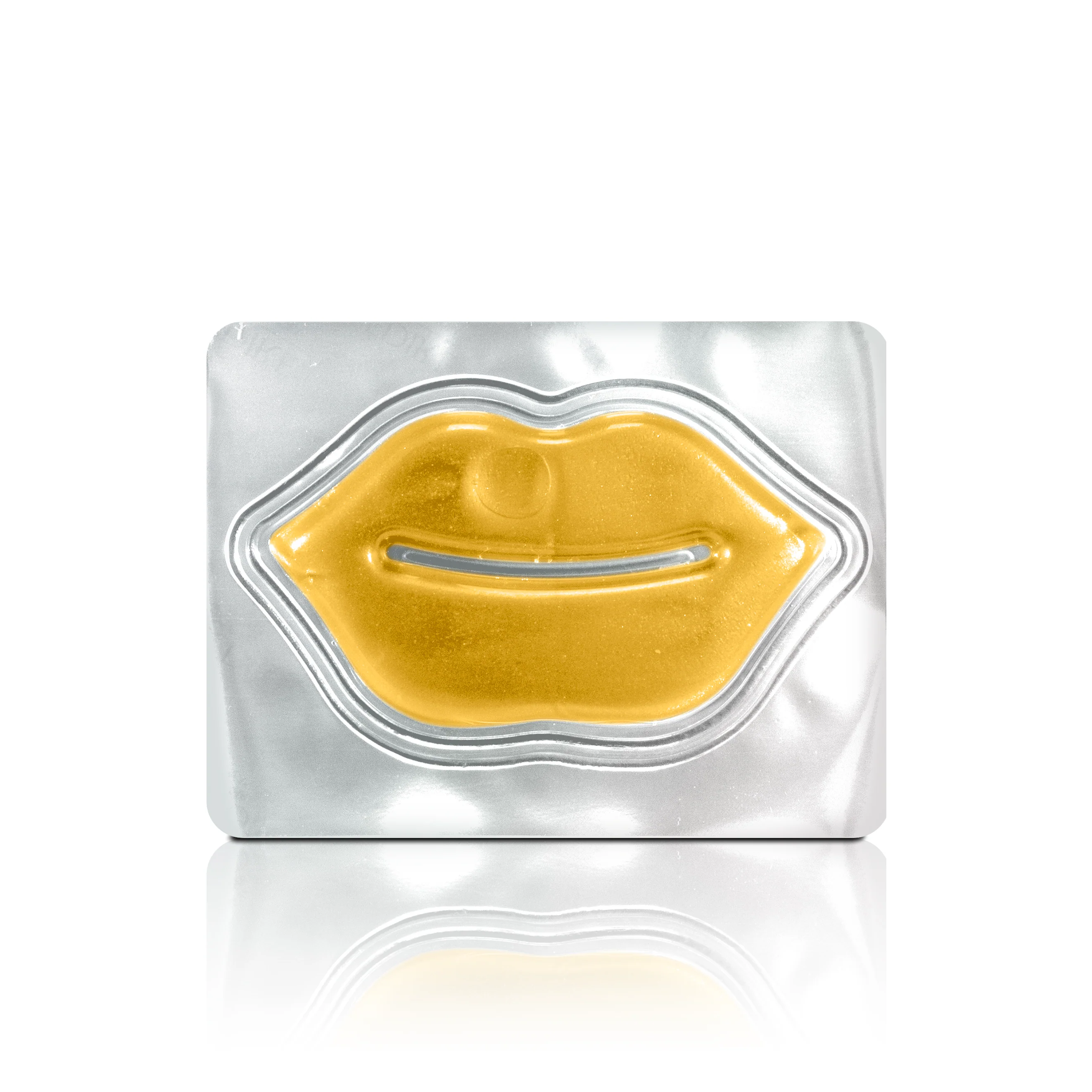 24K Gold Collagen Lip Mask Set (10 pieces) - Image 2