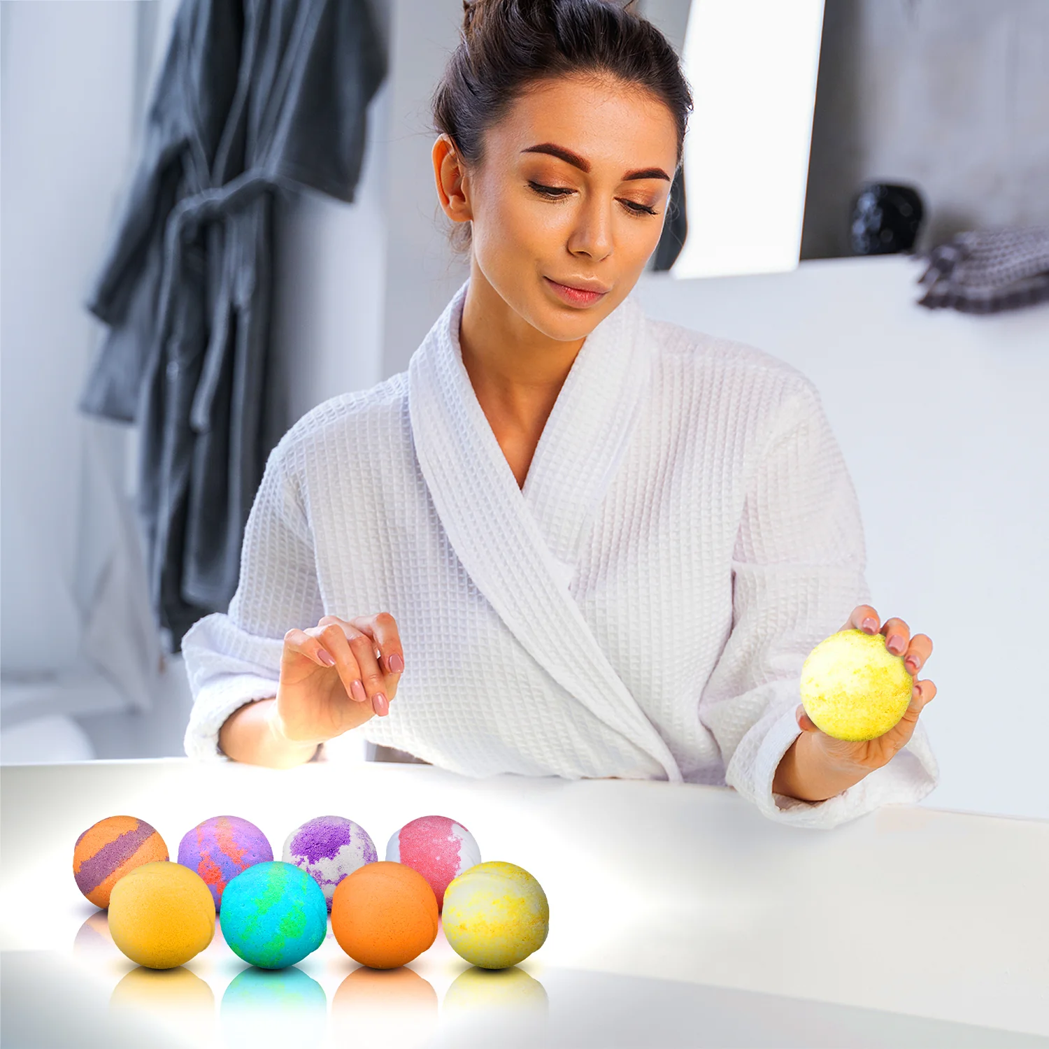 8 Bath Bombs | Skin Rejuvenating Spa - Image 2