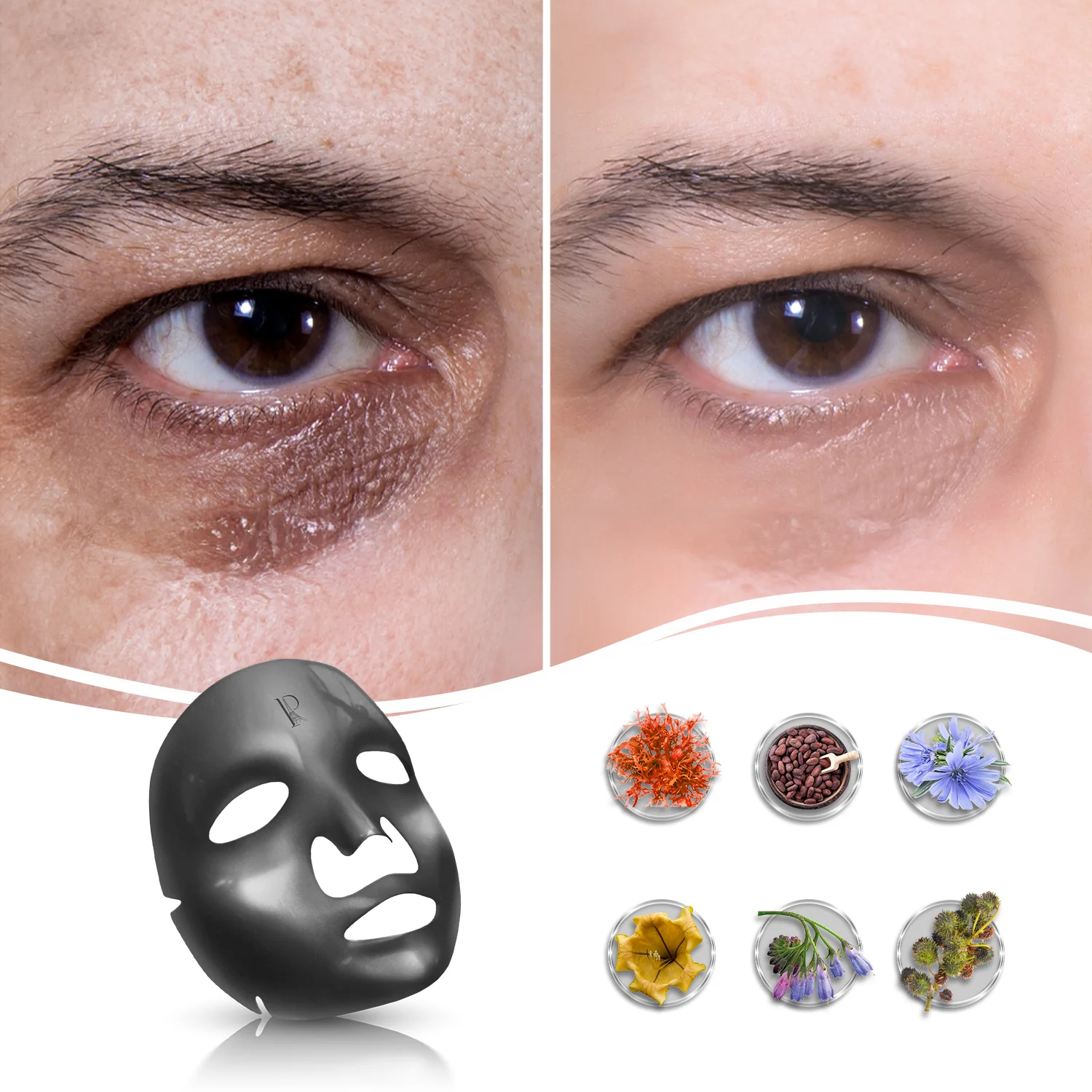 African Black Mud Deep Hydration Facial Mask - Single Mask - Image 3