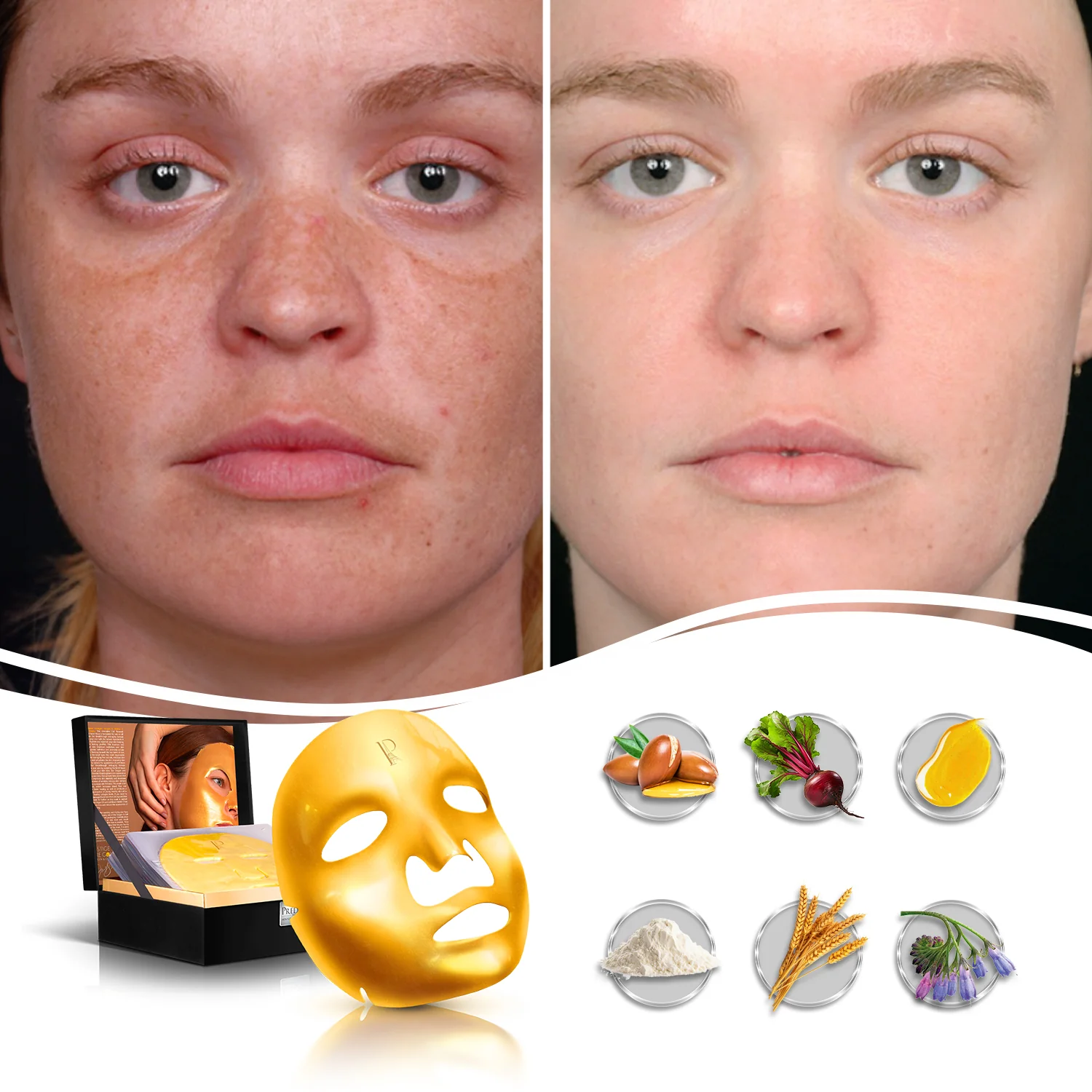 Anti-Aging Oxygen, Vitamin E Booster, & Cell Renewal Collagen Masks 16 PCS - Image 4