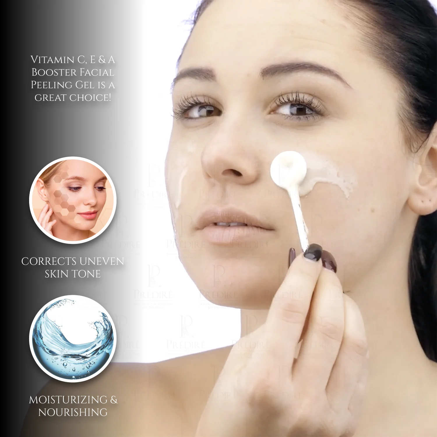 Argan Oil Facial Peeling Gel with Vitamin E & A - Image 5