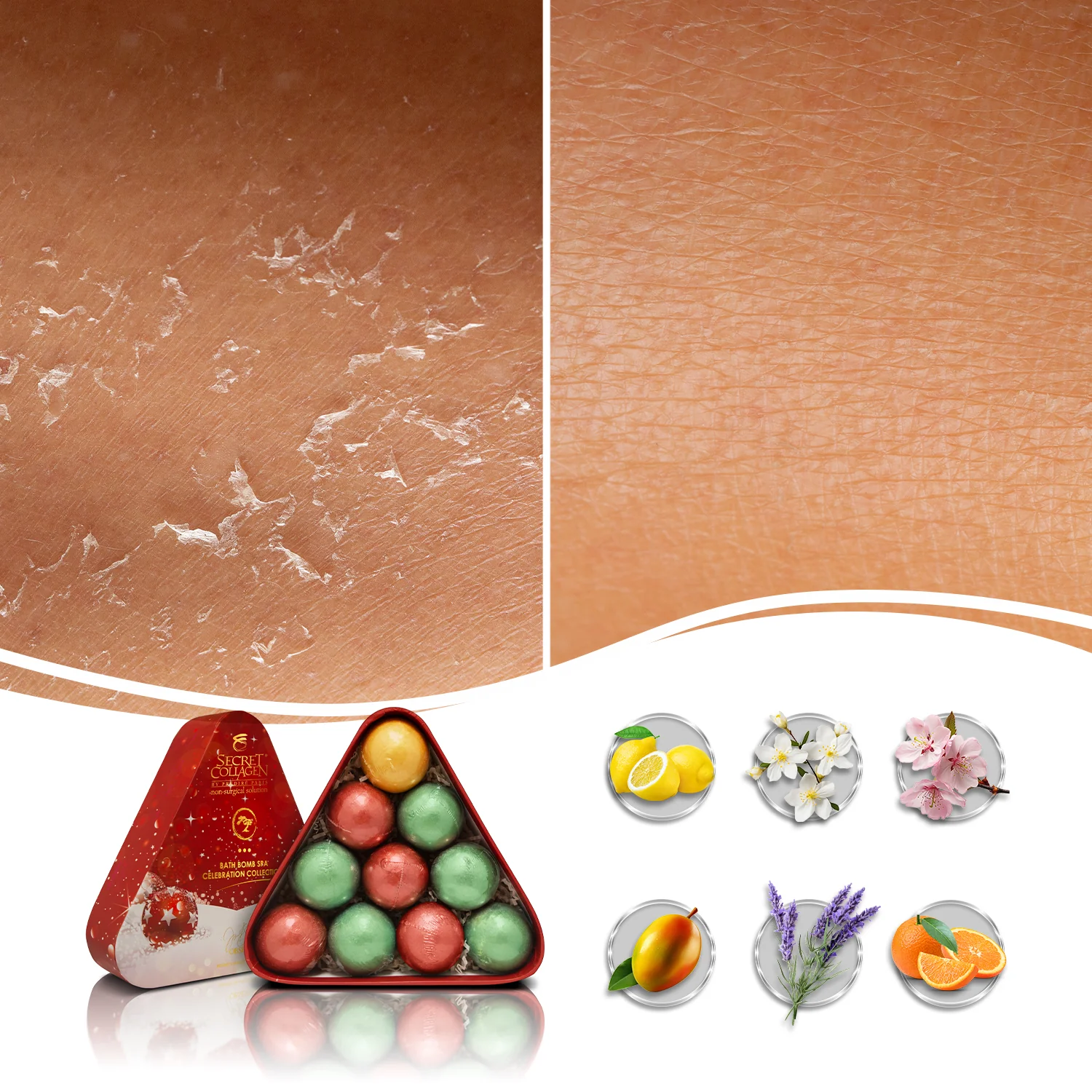 Bath Bomb Spa Celebration Collection - Secret Collagen - Image 2