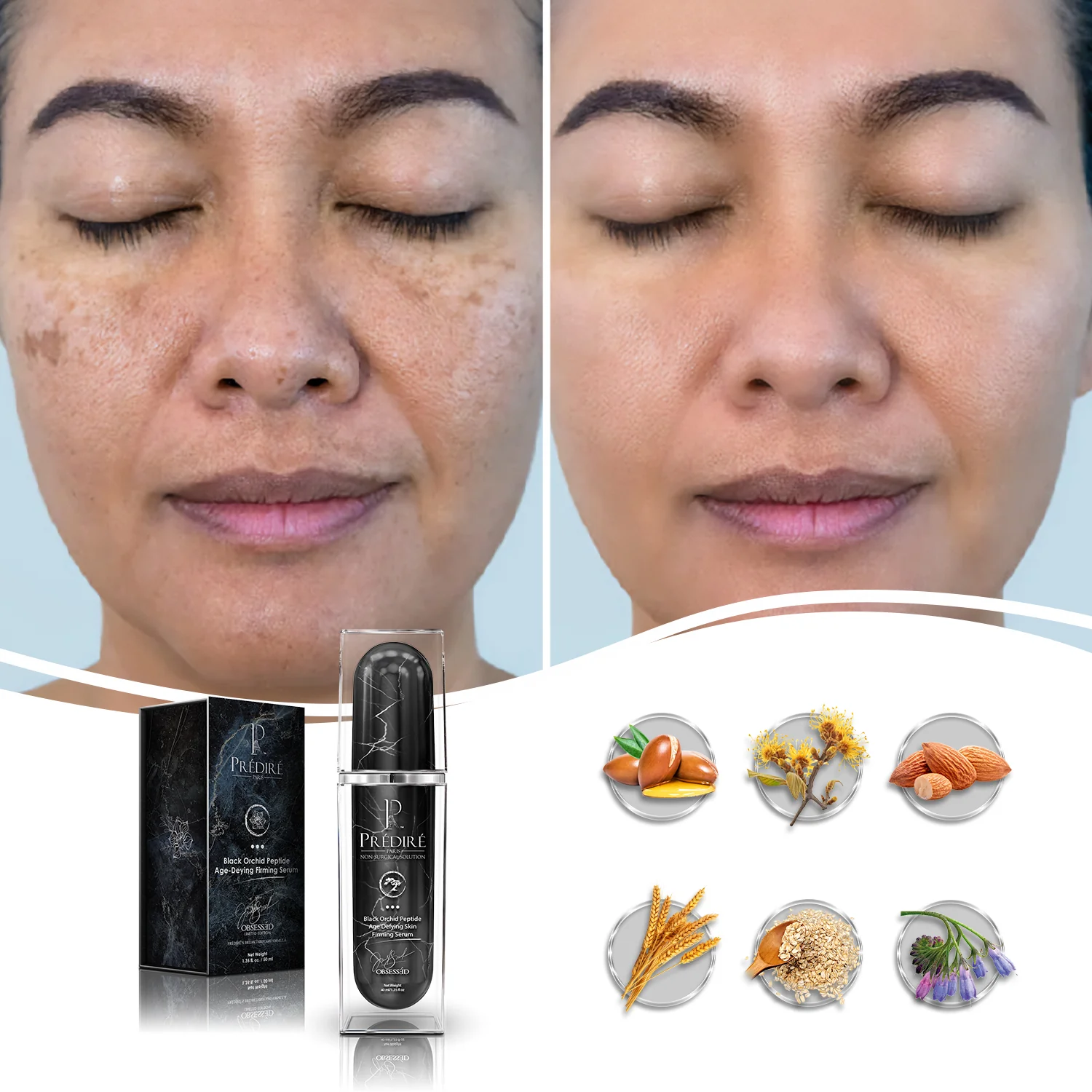 Black Orchid Peptide Age Defying Skin Firming Serum - Image 3