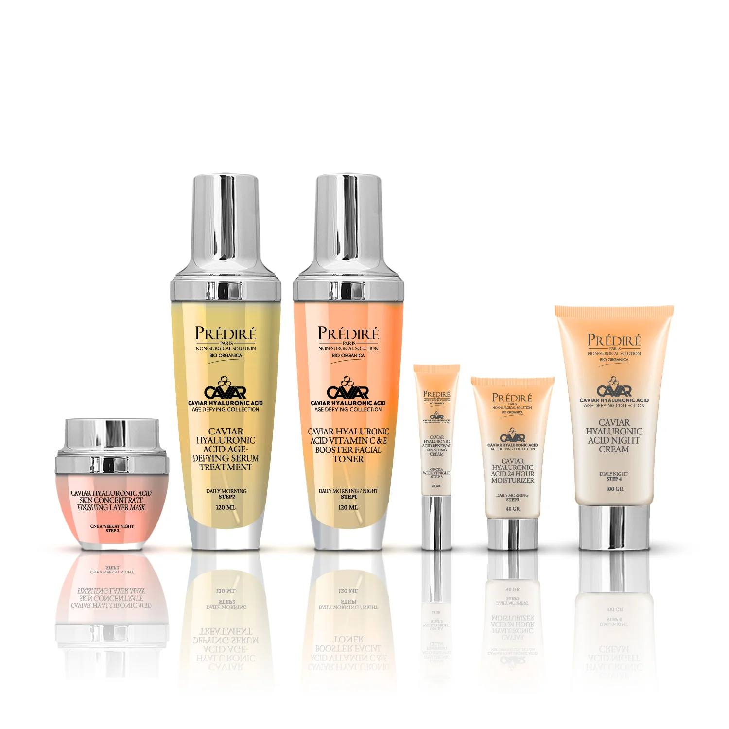 Caviar Hyaluronic Acid Age-Defying Collection | Renew, Moisturize, Cream, Serum, Mask & Toner | Limited Edition - Image 2