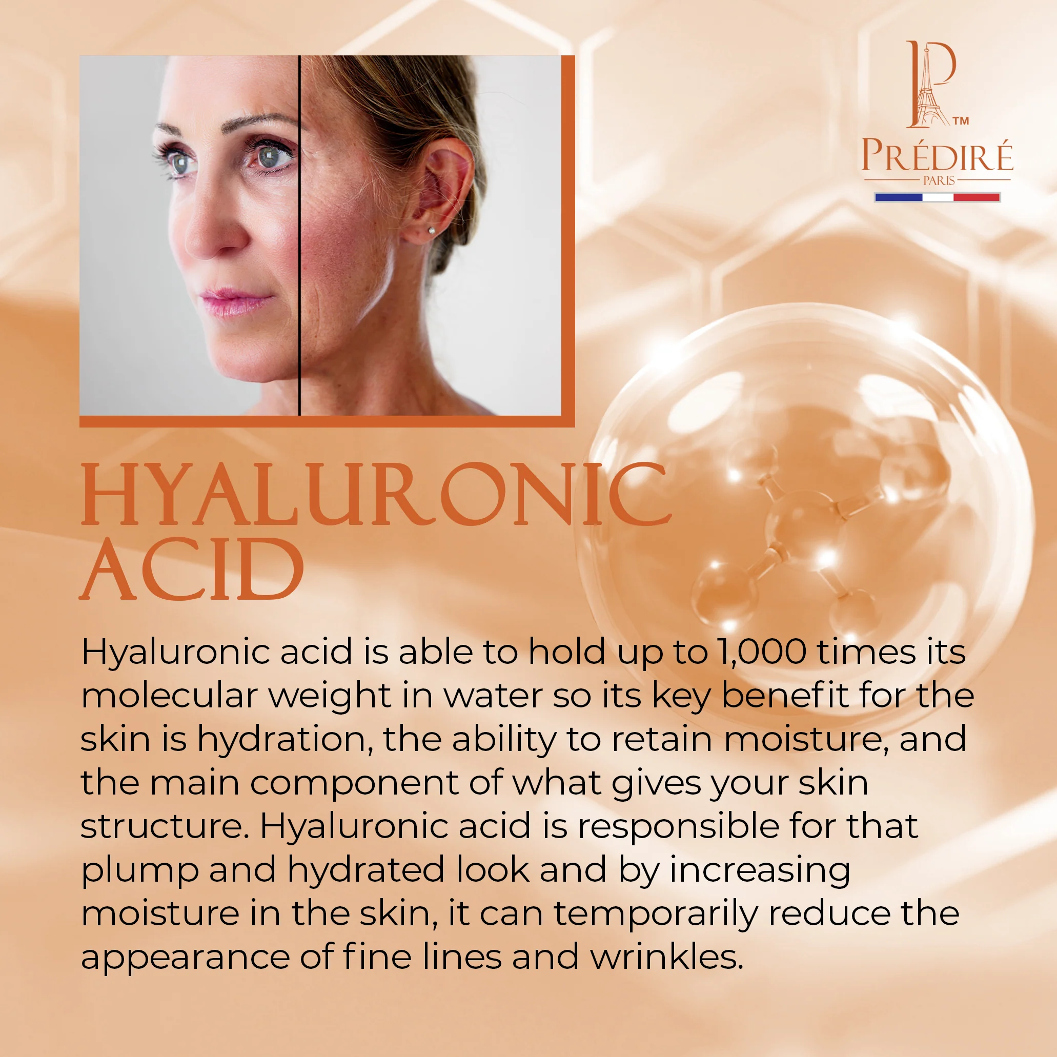 Double-Acting Facial Moisturizer Hyaluronic Based Hydrating & Moisture - Image 4