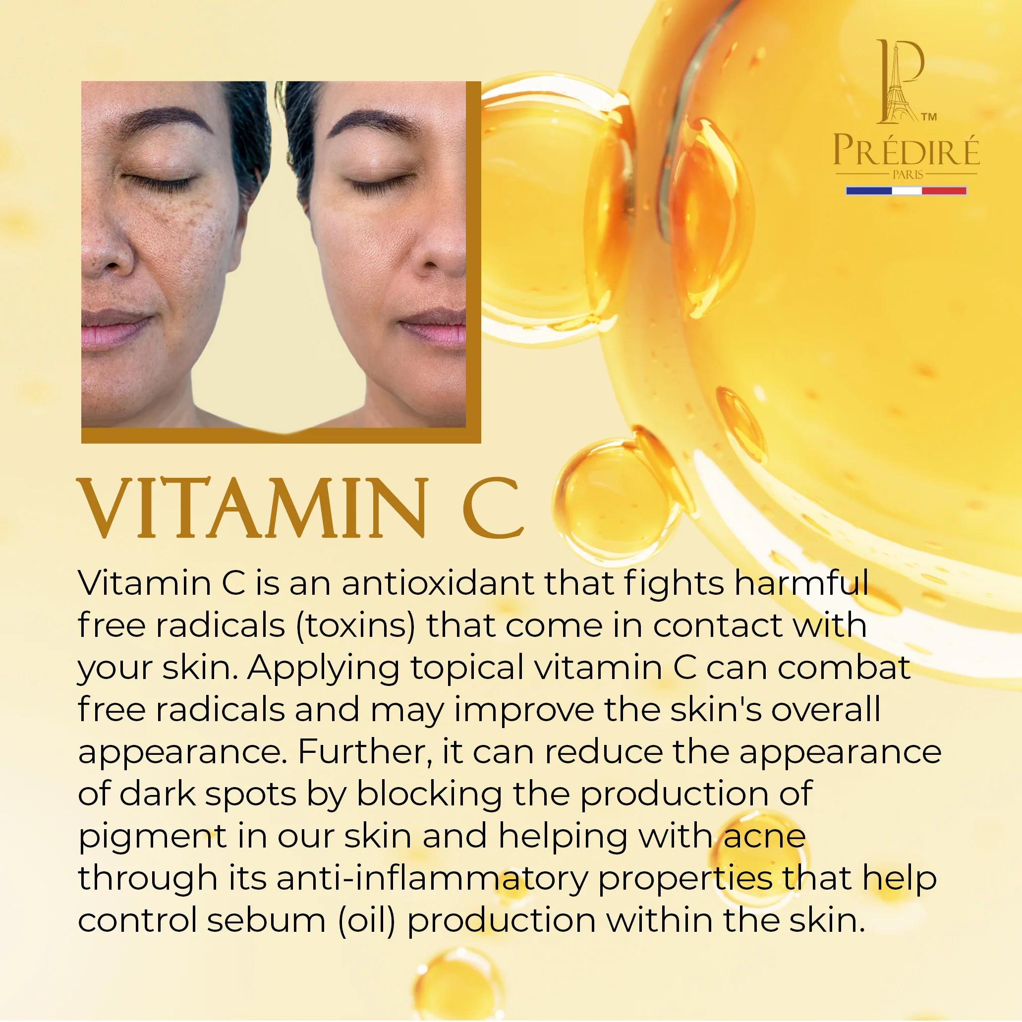 Double-Acting Facial Moisturizer Vitamin C Based Hydrating & Whitening - Image 4