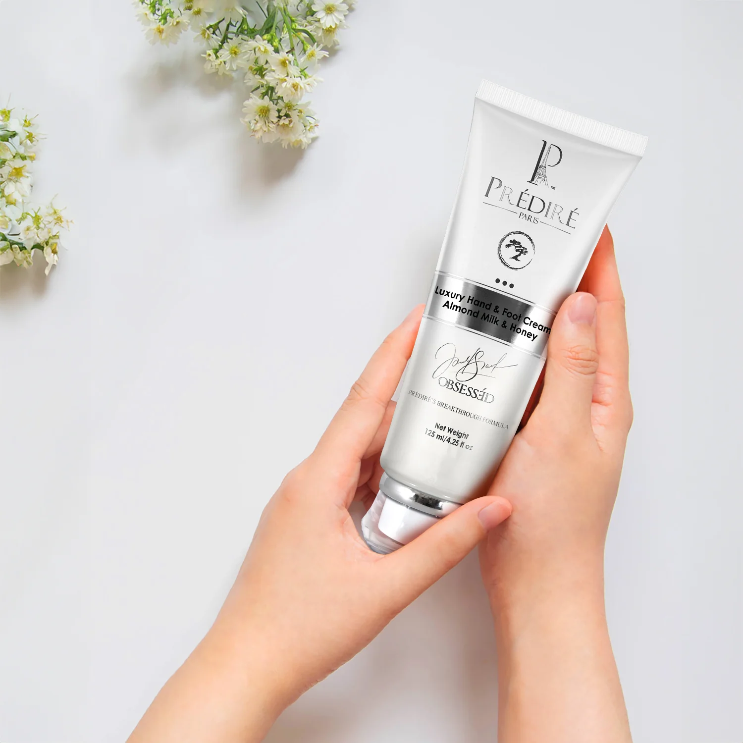 Intensive Foot & Hand Cream for Dry Skin & Rough Skin (Rich with Vitamin E) - Image 2