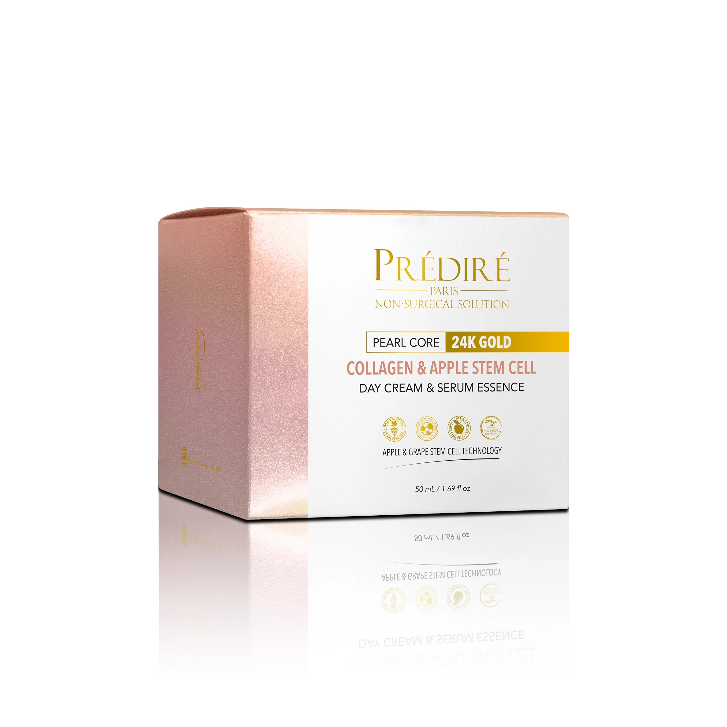 Pearl Core 24K Gold Collagen & Apple Stem Cell Day Cream & Serum Essence - Image 3