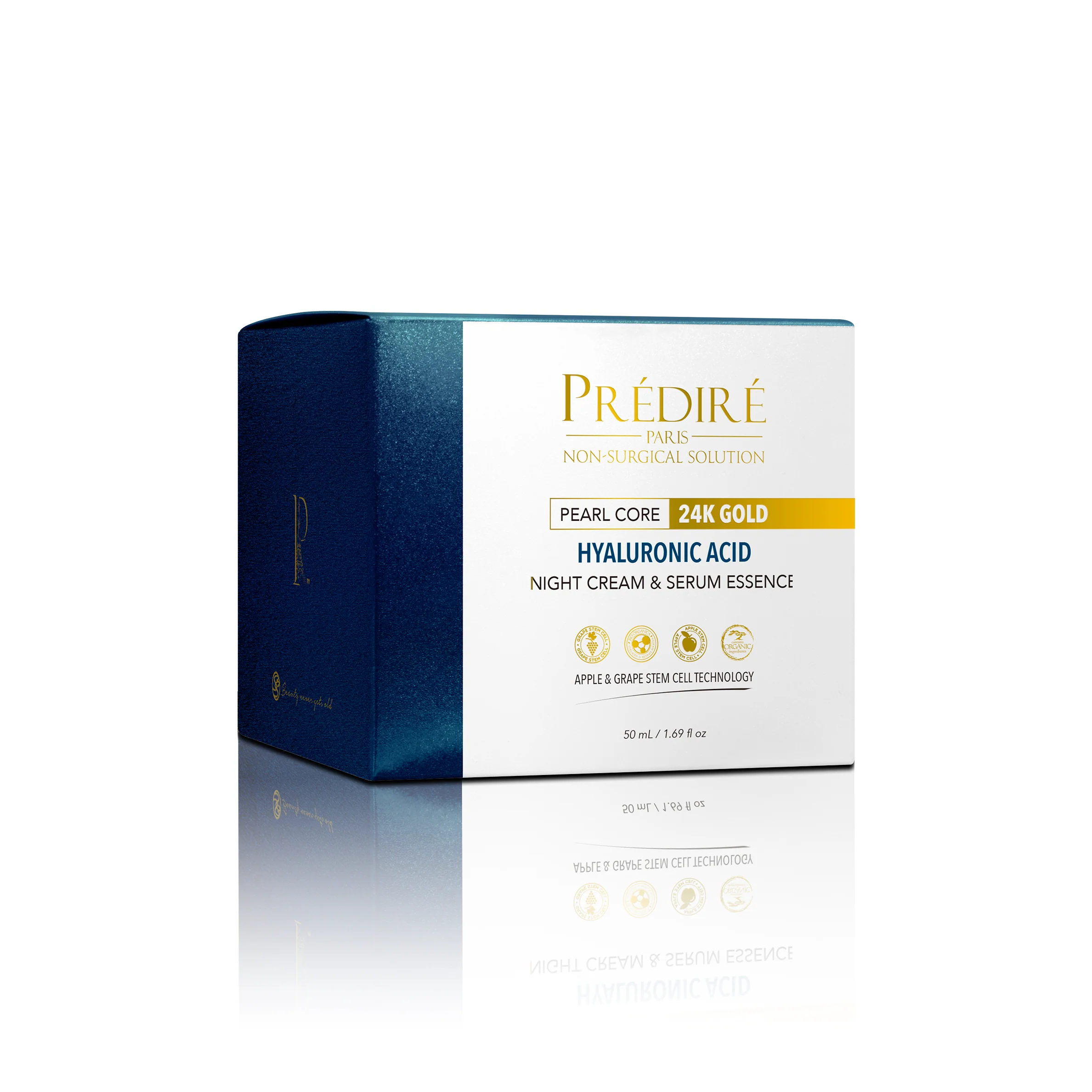 Pearl Core 24K Gold Hyaluronic Acid Night Cream & Serum Essence - Image 3
