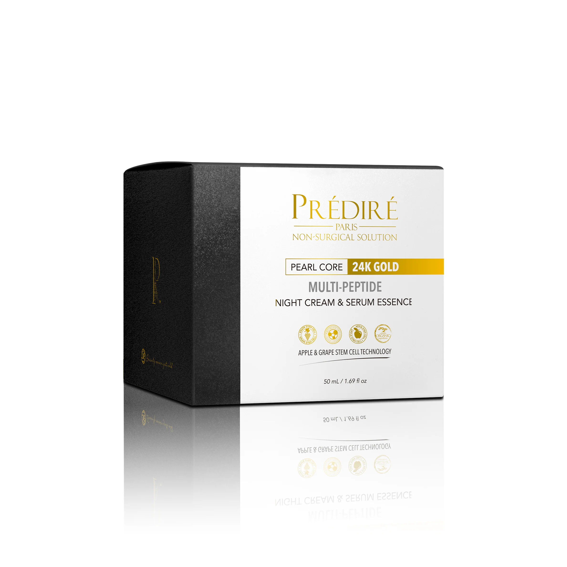 Pearl Core 24K Gold Multi-Peptide Night Cream & Serum Essence - Image 3