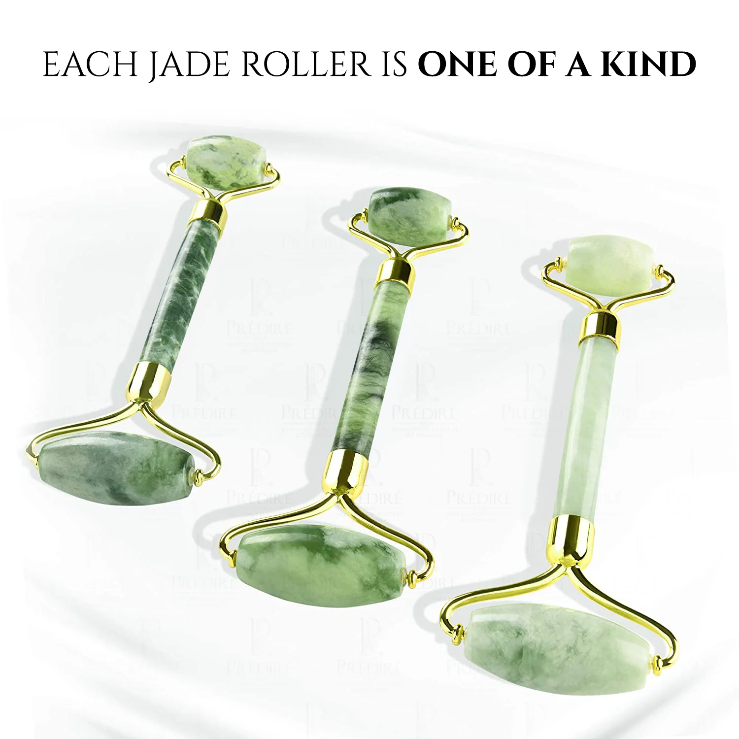 Predire Paris Miracle Stone | Natural Jade Roller Massager | Inflammation, Fine Lines & Wrinkle Remover | Face, Eyes, Neck & Body Applicator - Image 8