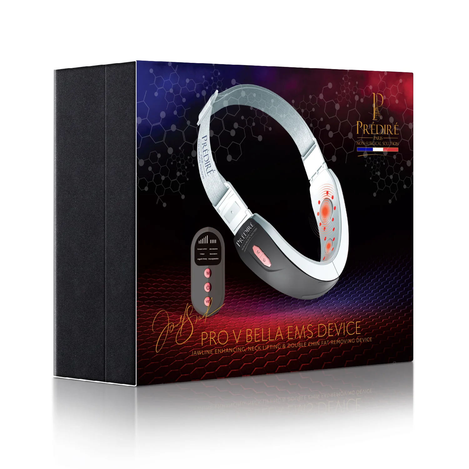 Pro V Bella EMS Device | Jaw Line Enhancing, Neck Lifting & Double Chin Fat Removing Device - Image 2