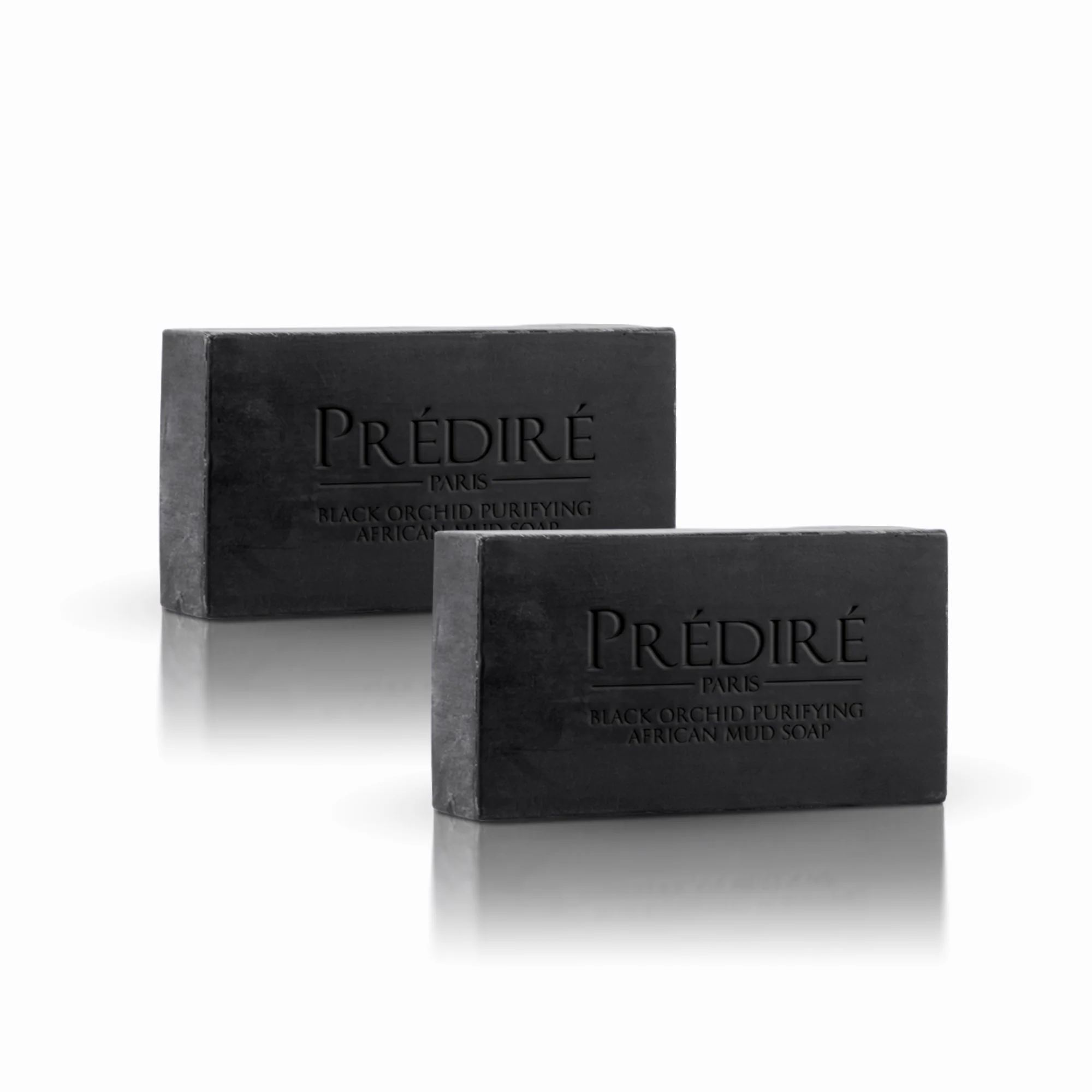 Black Orchid Purifying African Mud Soap | Extreme Hygiene Anti-Bacterial Soap - (2 Pack Bundle) - Image 2